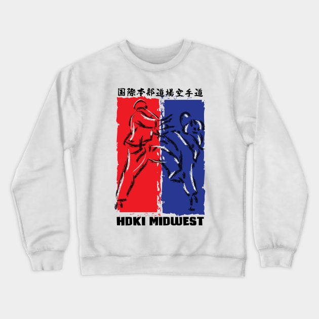 HDKI Midwest kumite Crewneck Sweatshirt by HDKI Midwest